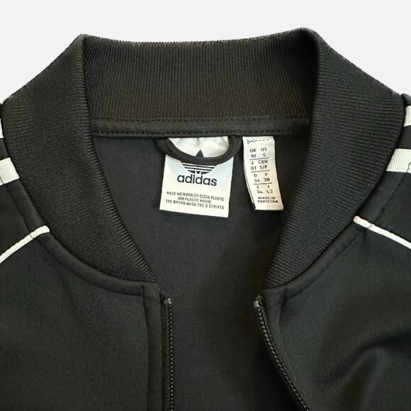 Adidas Women's Primeblue SST Track Jacket #GD2374 Black Size S - Picture 3 of 10